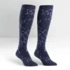 Night Sky Constellations Women's Knee Highs -Trendy Socks Store F0180