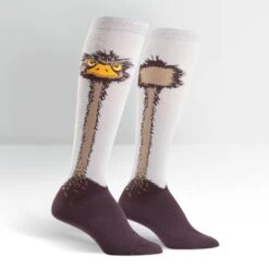 Sock It To Me Ostrich Stretch-It Women's Knee Highs