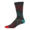 Fixie (Charcoal) Bamboo Men's Crew Sock 1 Fixie (Charcoal) Bamboo Men's Crew Sock -Trendy Socks Store MBN853 CHA Fixie Charcoal