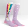 Sock It To Me Rainbow Blast Stretch-It Women's Knee Highs -Trendy Socks Store S0027