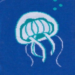 Nice To Sea You, Jellyfish Stretch-It Knee Highs -Trendy Socks Store S0138 NicetoSeaYou StretchItSocks Detail