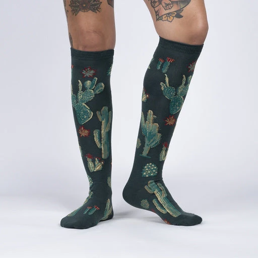 Cactus Jungle Women's Knee Highs 4 Cactus Jungle Women's Knee Highs - Image 2
