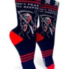 Don't Fear The Reefer Women's Crew Socks -Trendy Socks Store The sock shack womens crew socks groovy things dont fear the reefer reaper