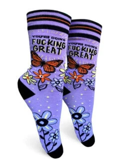 You're Doing F**king Great Women's Crew Socks