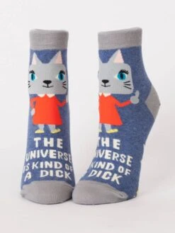Universe Is Kind Of A Dick Women's Ankle Socks