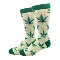 High There! (Pot) Active Men's Crew Socks