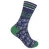 All Ass...No Gas, Cycling Unisex Crew Socks -Trendy Socks Store all ass no gas unisex crew sock shack funatic socks