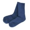 Bamboo 2 Pack (Indigo Blue) Women's Crew Socks -Trendy Socks Store bamboo crew indigo blue sock shack foot traffic socks