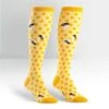 Bee's Knees Women's Knee Highs -Trendy Socks Store bees knees womens knee high sock shack sock it to me socks