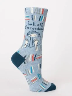 F**k Off, I'm Reading Women's Crew Socks
