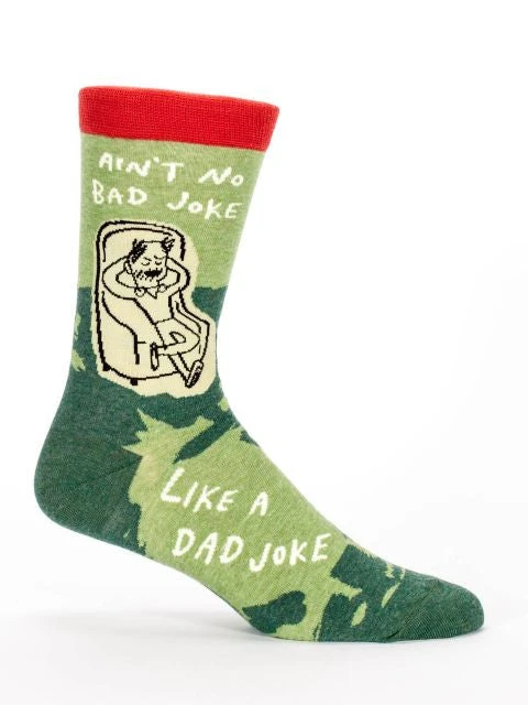 Ain't No Bad Joke Like A Dad Joke Men's Crew Socks 3 Ain't No Bad Joke Like A Dad Joke Men's Crew Socks