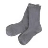 Bamboo 2 Pack (Smoke Grey) Men's Crew Socks -Trendy Socks Store crew smoke grey sock shack foot traffic socks 04a5425a 7cb7 48ee 8b05 b561374d206e