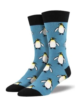 Coolest Emperor (Blue) Men's Crew Socks