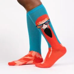 Flamingle Flamingo Women's Knee Highs