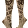 Hexes For Exes, Ouija Board Women's Knee Highs -Trendy Socks Store hexes for exes knee high sock shack mod socks