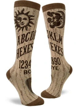Hexes For Exes, Ouija Board Women's Knee Highs