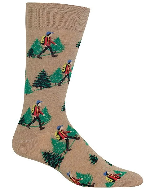 Hiker Dude (Hemp) Men's Crew Socks 3 Hiker Dude (Hemp) Men's Crew Socks