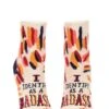 I Identify As A BADASS Women's Ankle Socks -Trendy Socks Store identify as a badass funny ankle sock shack blue q socks