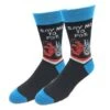 Say No To Pot! (Lobster) Men's Crew Socks -Trendy Socks Store lobster say no to pot sock shack crew sock