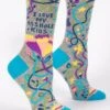 I Love My Asshole Kid(s) Women's Crew Socks -Trendy Socks Store love my asshole kids womens crew sock shack blue q
