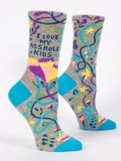 I Love My Asshole Kid(s) Women's Crew Socks