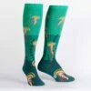 Ocean Bloom Jellyfish Women's Knee Highs 2 Ocean Bloom Jellyfish Women's Knee Highs -Trendy Socks Store ocean bloom jellyfish women knee high sock shack sock it to me socks