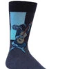 Picasso's The Old Guitarist Men's Crew Socks 1 Picasso's The Old Guitarist Men's Crew Socks -Trendy Socks Store old guitarist mens art socks picasso crew sock shack socks hot sox