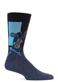 Picasso's The Old Guitarist Men's Crew Socks