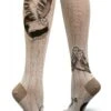 Barn Owls Women's Knee Highs -Trendy Socks Store owl socks womens knee high cute sock modsocks tan 732x1024 1