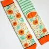 Poppy And Dots Women's Crew Socks -Trendy Socks Store poppy and dot crew sock shack socks woven pear
