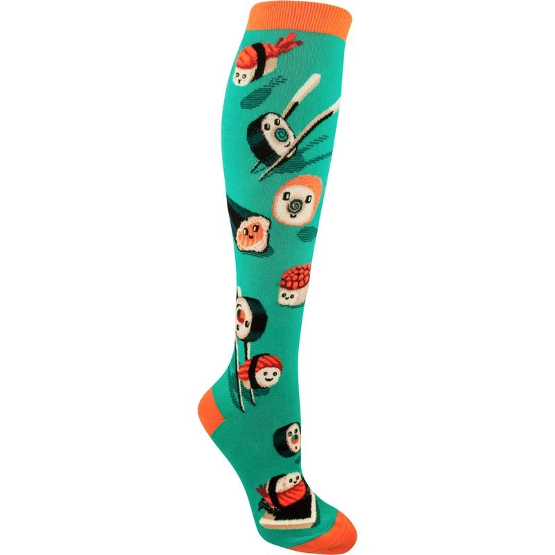 Silly Sushi Women's Knee Highs 3 Silly Sushi Women's Knee Highs