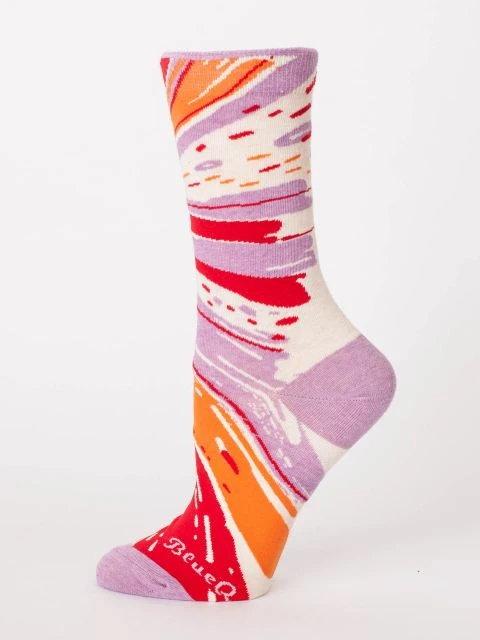 I'm A Girl What's Your Super Power? Women's Crew Socks 4 I'm A Girl What's Your Super Power? Women's Crew Socks - Image 2