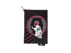 Star Wars Leia Read Zippered Canvas Pouch -Trendy Socks Store sock shack leia star wars read canvas zipper pouch out of print back