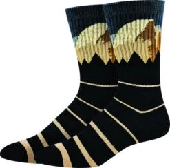Bigfoot Half Dome Active Men's Crew Socks