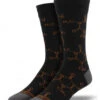 Caffeine Molecule Men's Crew Sock 2 Caffeine Molecule Men's Crew Sock -Trendy Socks Store socksmith mens caffeine molecule