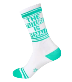 The Future Is Female Unisex Crew Socks