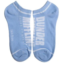 Bioworld The Office® 5-Pack Ankle Socks -Trendy Socks Store the office dunder mifflin five pack ankle sock shack bioworld socks
