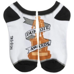 Bioworld The Office® 5-Pack Ankle Socks -Trendy Socks Store the office dundies dundie awards five pack ankle sock shack bioworld socks