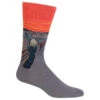 The Scream Men's Crew Sock -Trendy Socks Store the scream mens crew sock shack hot sox socks