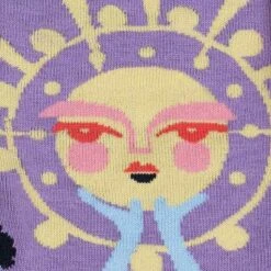 Cosmic Connection Women's Knee Highs 7 Cosmic Connection Women's Knee Highs -Trendy Socks Store the sock shack F0568 Cosmic Connection Knee High Socks sock it to me DETAIL