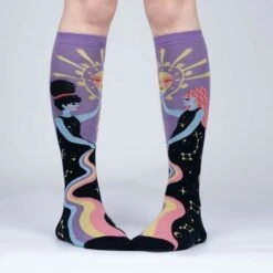 Cosmic Connection Women's Knee Highs