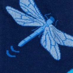 Dragonfly By Night Women's Knee Highs 7 Dragonfly By Night Women's Knee Highs -Trendy Socks Store the sock shack F0580 Dragonfly by Night DETAIL