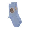 Woolly Jumper, Sheep (Sky Blue)Women's Bamboo Crew Socks -Trendy Socks Store the sock shack bamboo crew womens wrendale bamboo socks the woolly jumper sheep 9017021 600