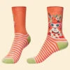 Cottagecore Kitty Cat Women's Bamboo Crew Socks 1 Cottagecore Kitty Cat Women's Bamboo Crew Socks -Trendy Socks Store the sock shack bamboo socks powder uk cottage core cat