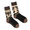 Death's-Head Hawkmoth Unisex Crew Socks 1 Death's-Head Hawkmoth Unisex Crew Socks -Trendy Socks Store the sock shack deaths head hawk moth unisex crew socks flat