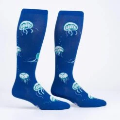 Nice To Sea You, Jellyfish (Glow In The Dark)Knee Highs