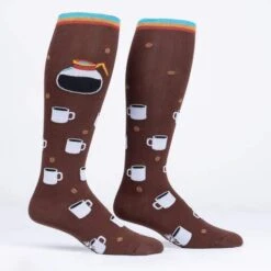 Pot Head, Coffee Unisex Stretch-It Knee Highs