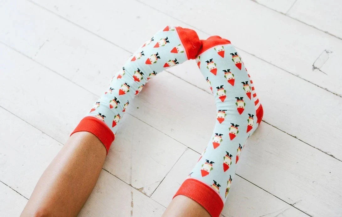 Garden Gnome Women's Crew Socks 4 Garden Gnome Women's Crew Socks - Image 2