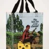 Hey, Have You Tried Cheese? Handy Lunch Tote -Trendy Socks Store the sock shack handy lunch tote cheese devil blue q