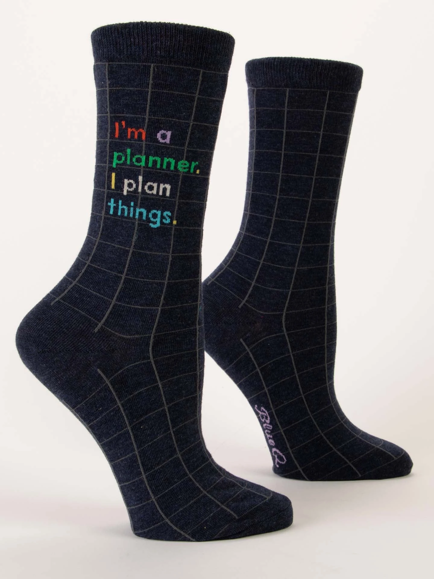 I'm A Planner. I Plan Things. Women's Crew Socks 3 I'm A Planner. I Plan Things. Women's Crew Socks